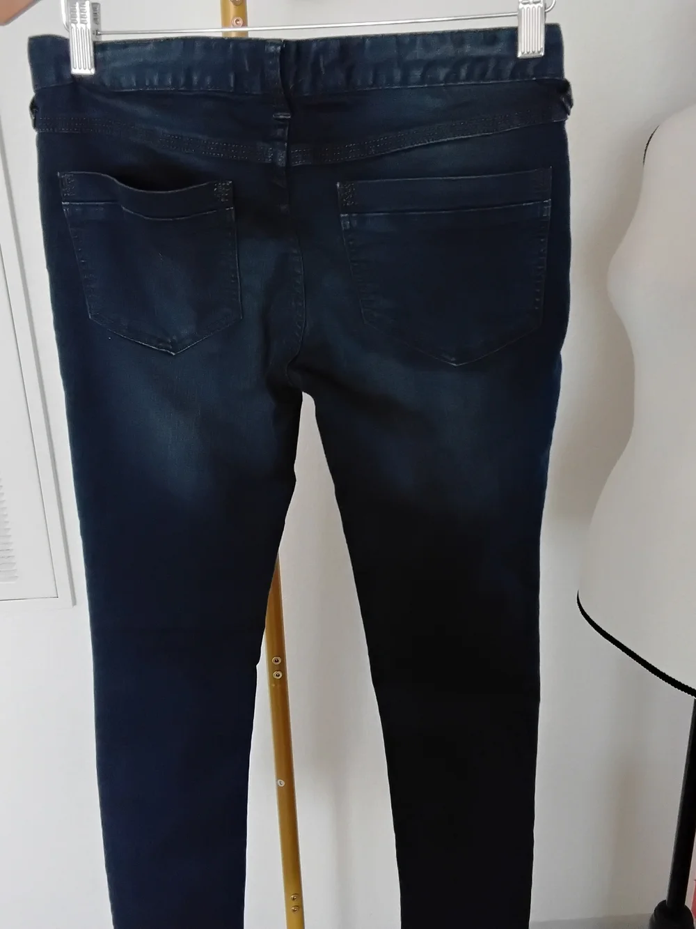 Free People Midnight Wash Skinny Jeans